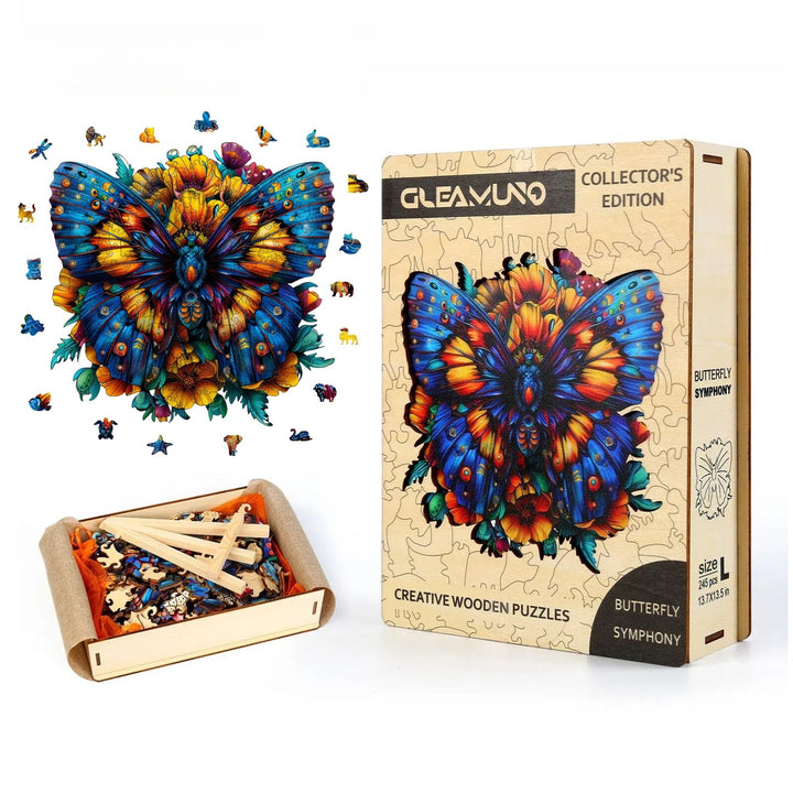 Butterfly Symphony Wooden Jigsaw Puzzles