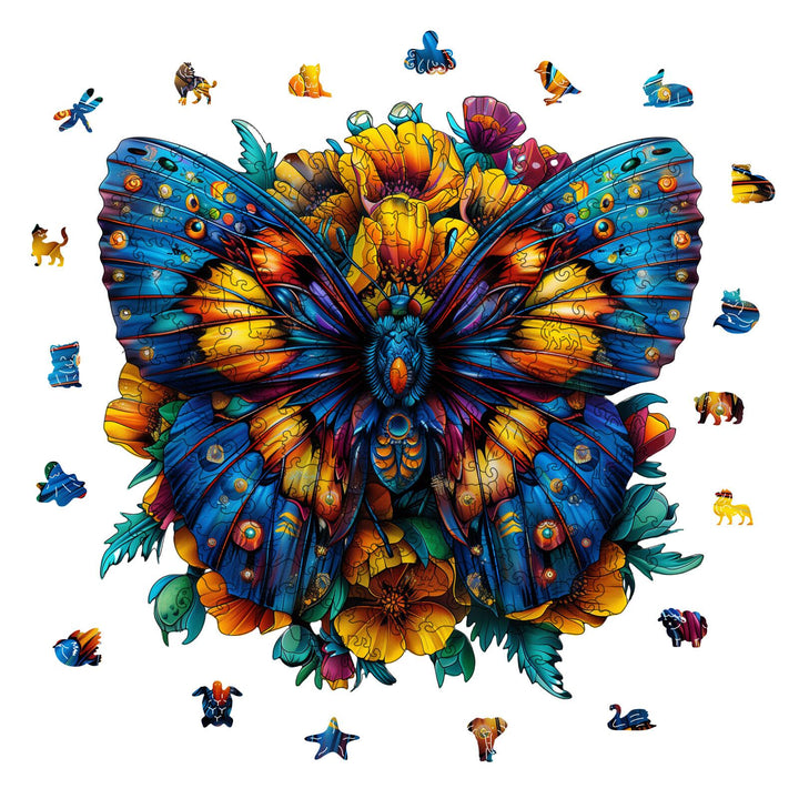 Butterfly Symphony Wooden Jigsaw Puzzles