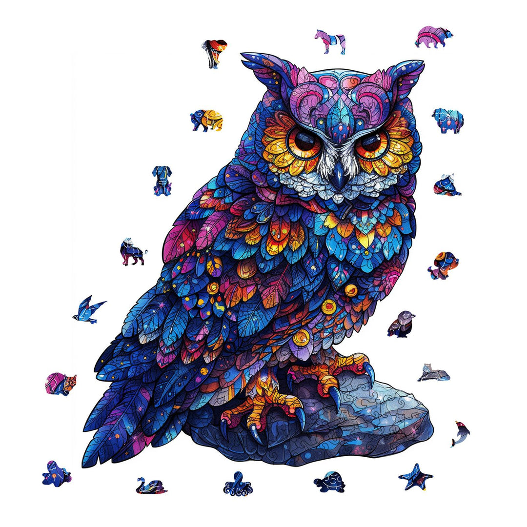 Magic Owl Wooden Jigsaw Puzzles