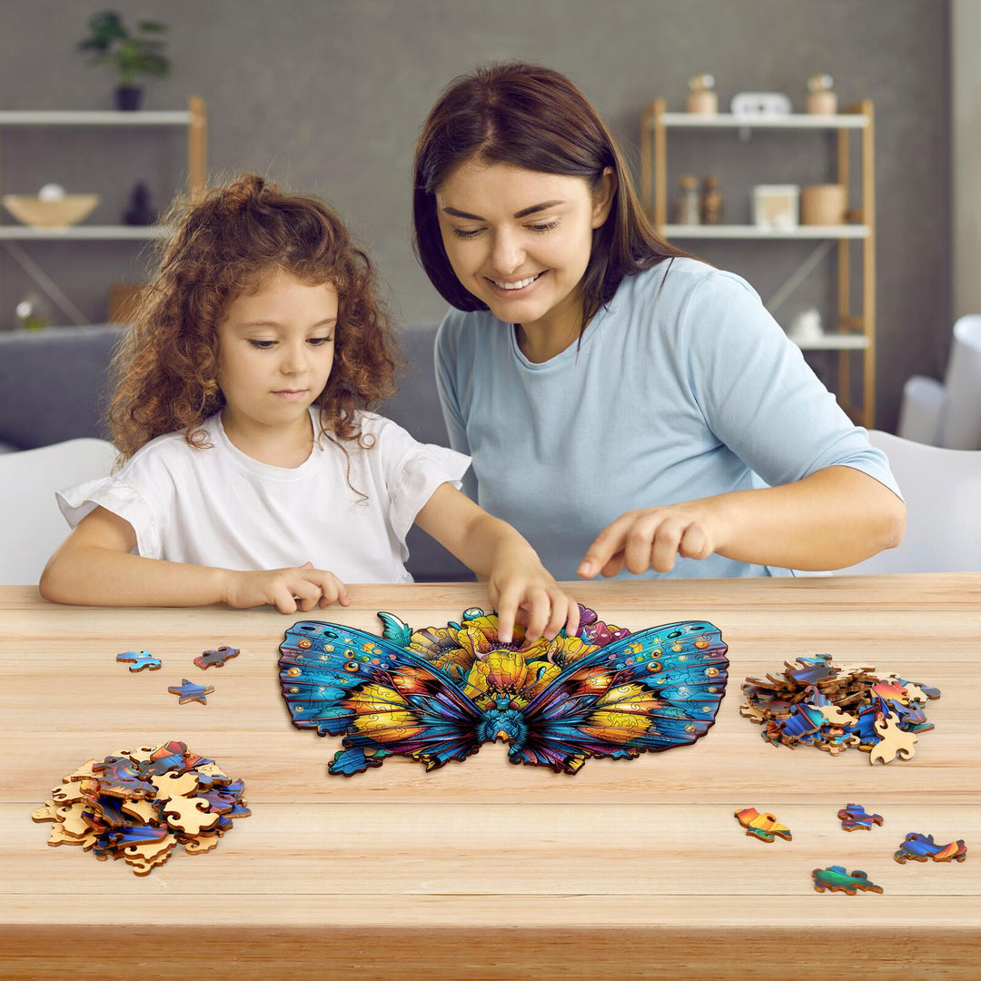 Butterfly Symphony Wooden Jigsaw Puzzles