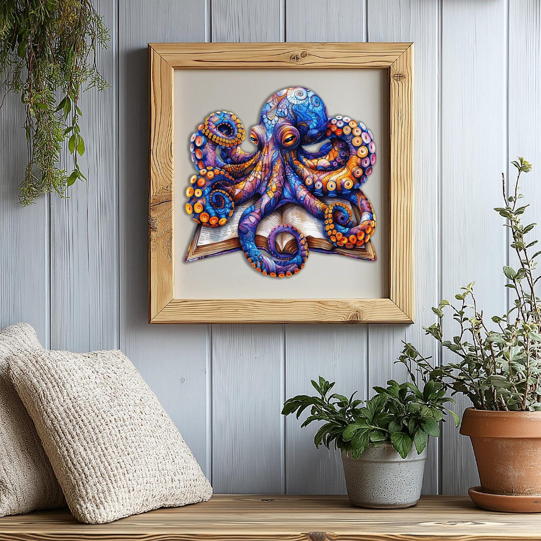 Wise Octopus Wooden Jigsaw Puzzles