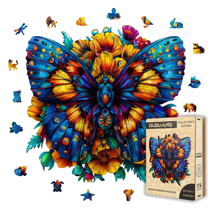 Butterfly Symphony Wooden Jigsaw Puzzles