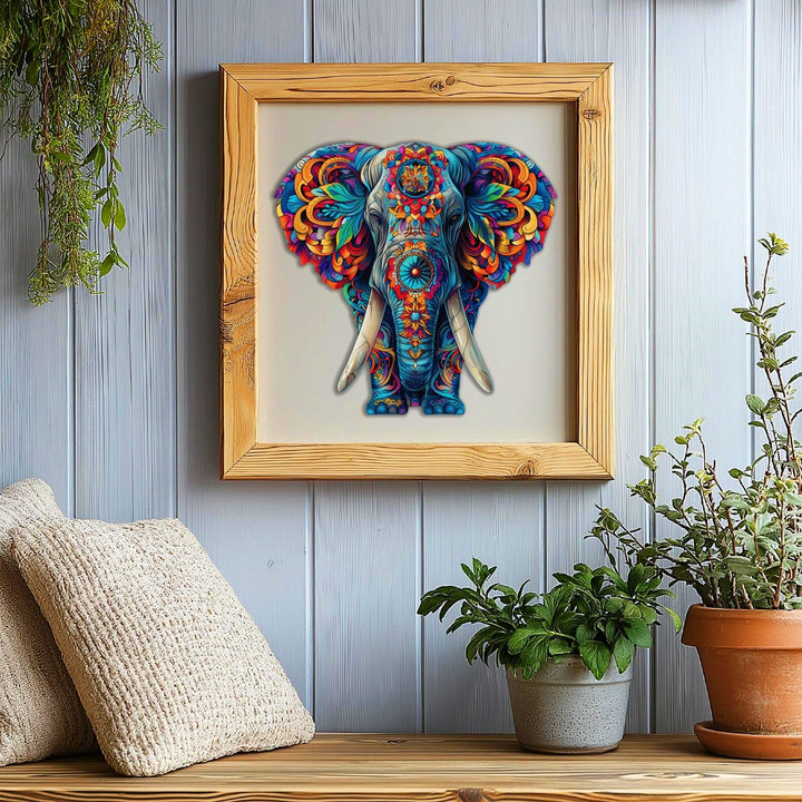 Mystic Elephant Wooden Jigsaw Puzzles