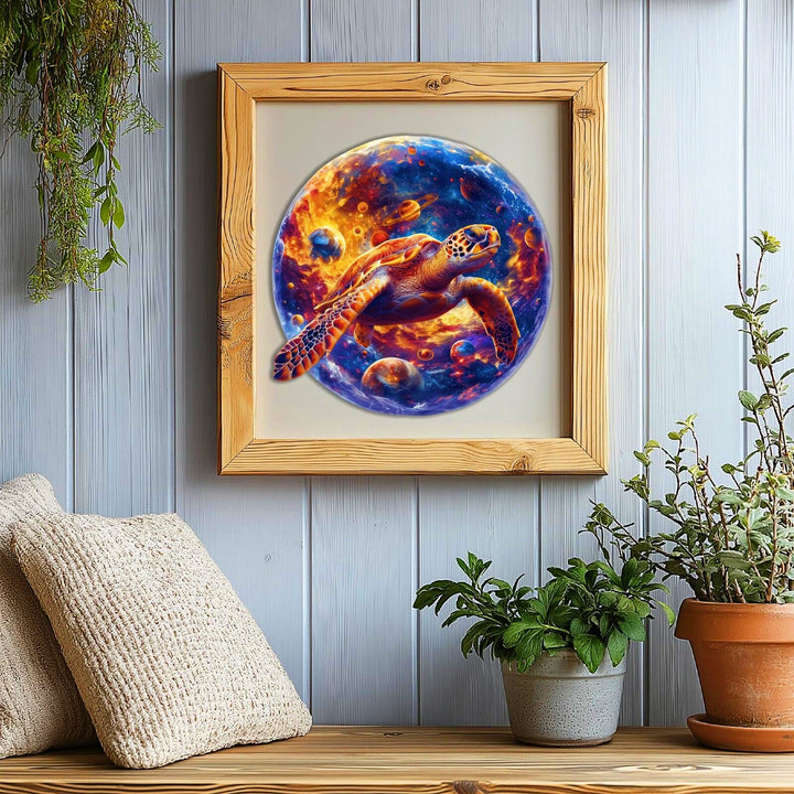 Nebula Turtle Wooden Jigsaw Puzzles