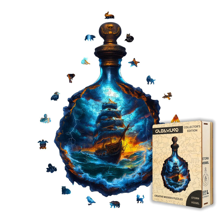 Storm Vessel Wooden Jigsaw Puzzles
