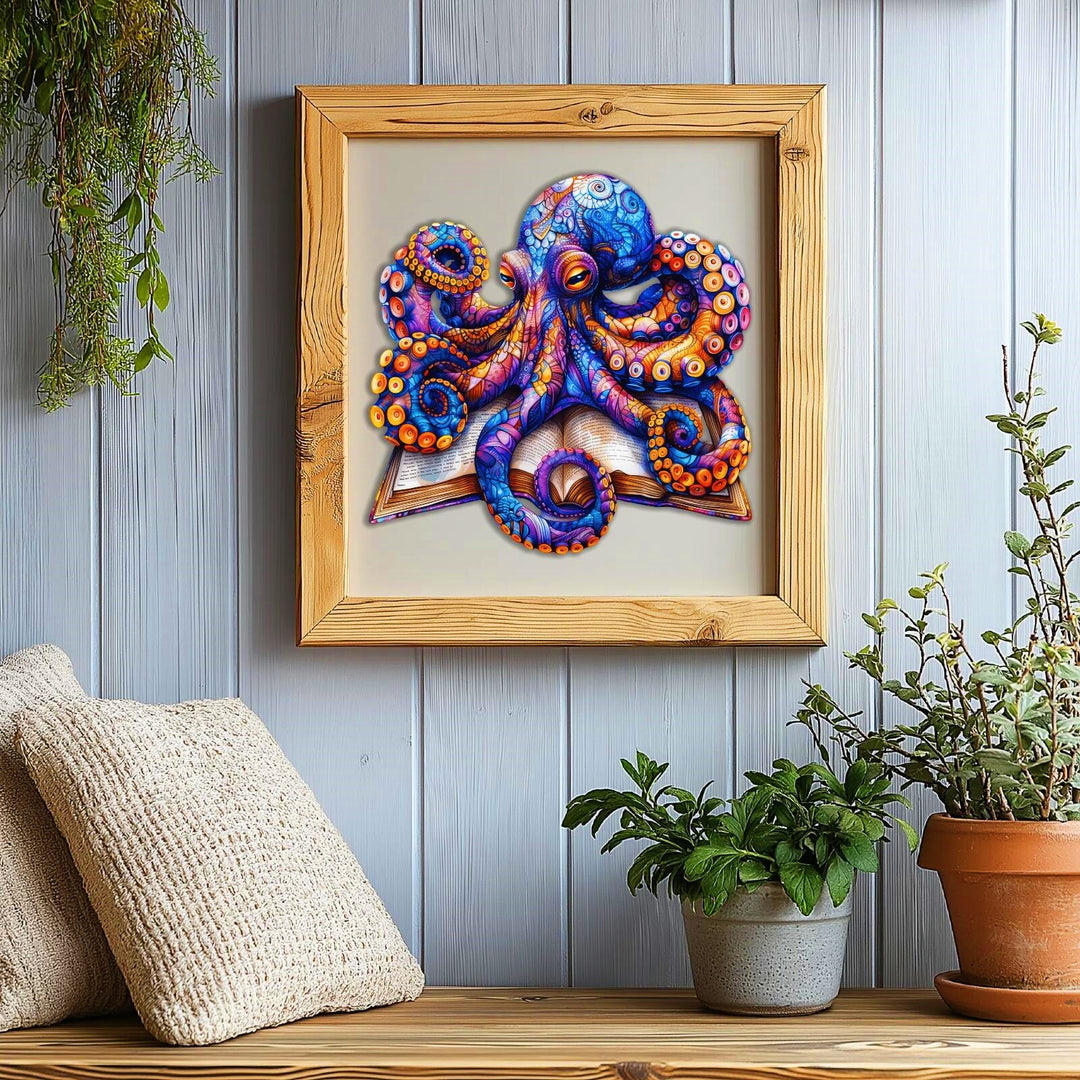 Wise Octopus Wooden Jigsaw Puzzles